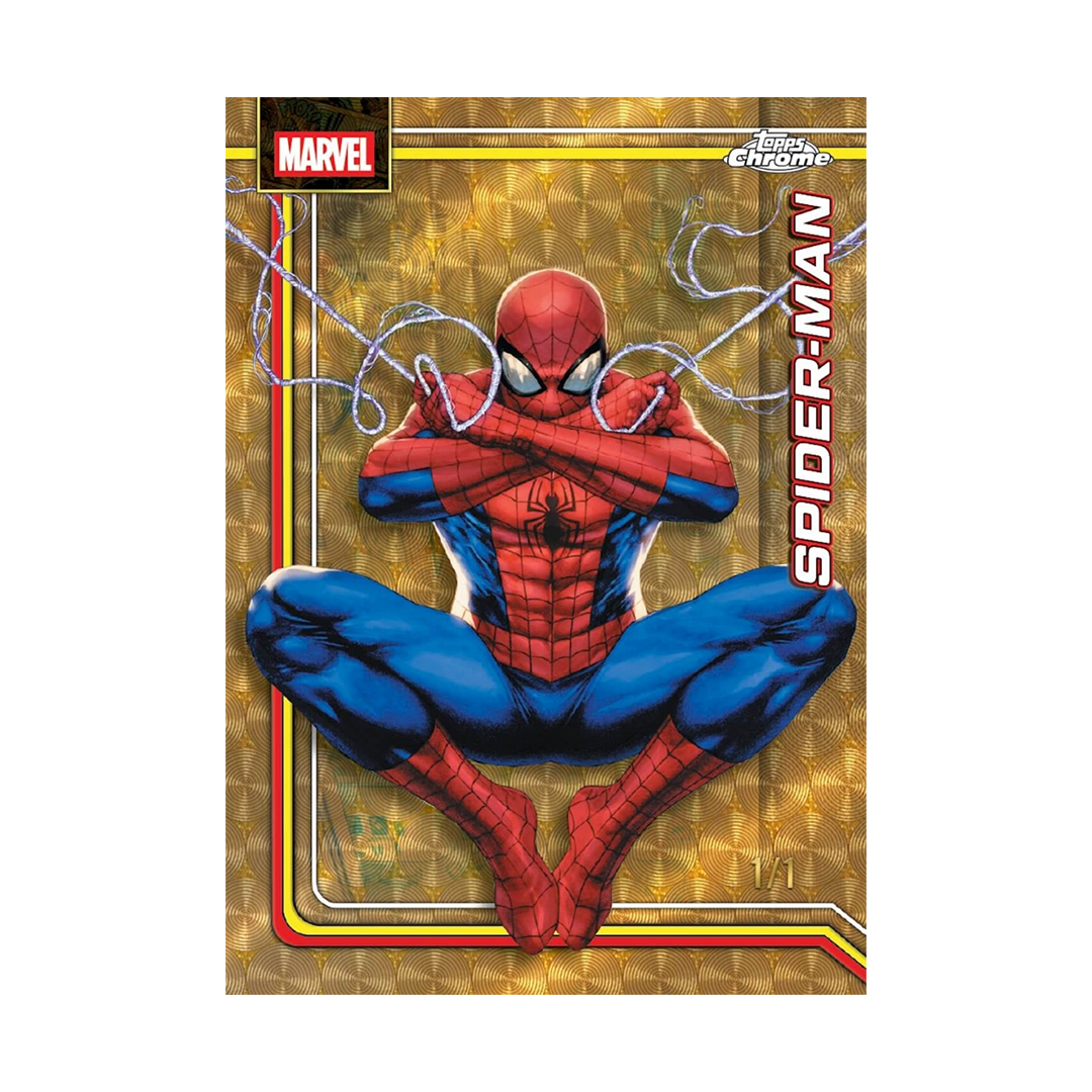 2026 Topps Chrome Marvel Mega Box