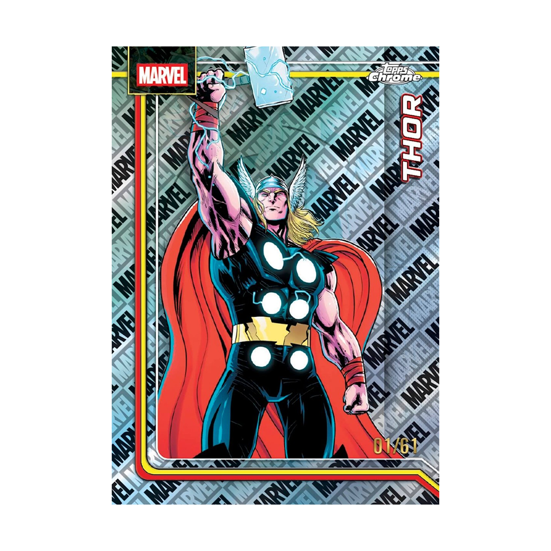 2026 Topps Chrome Marvel Mega Box