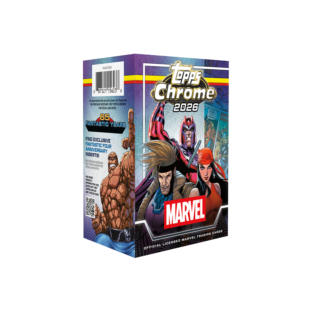 2026 Topps Chrome Marvel Blaster Box