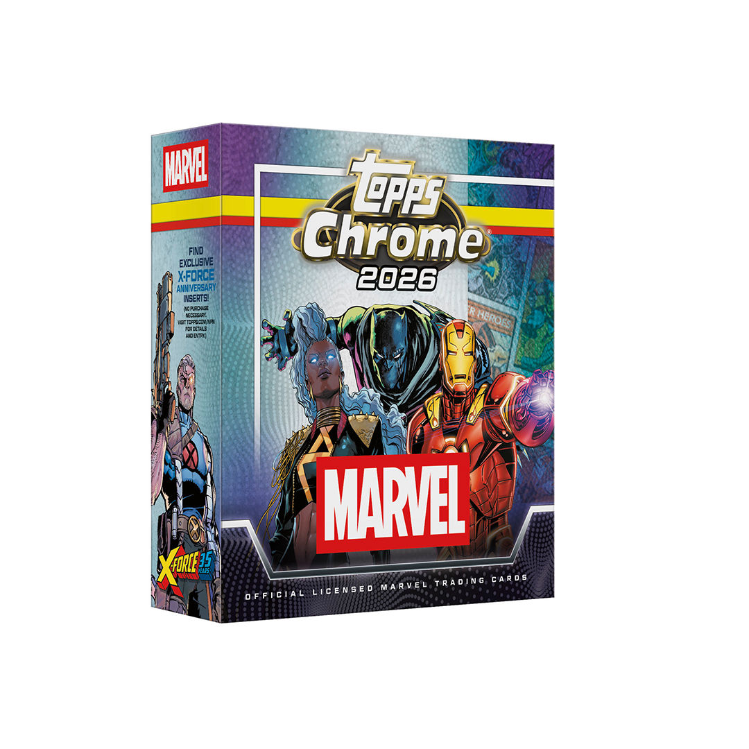 2026 Topps Chrome Marvel Mega Box
