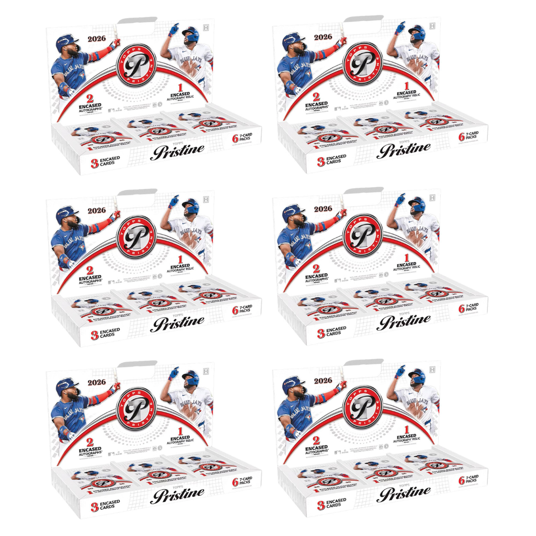 BREAK#028 2026 Topps Pristine Baseball Hobby Case (6 Box) Pick Your Team 08/12/26 RIP ON FILL