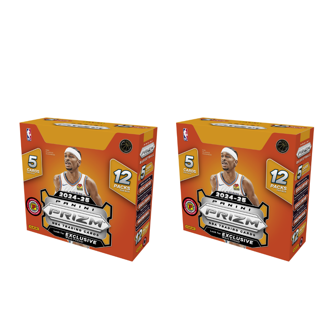 BREAK#286 SATURDAY 10/18/25 05:30 PM EST or RIP ON FILL 2024-25 Panini Prizm International Basketball Hobby (x2) Pick Your Team (LTBS)