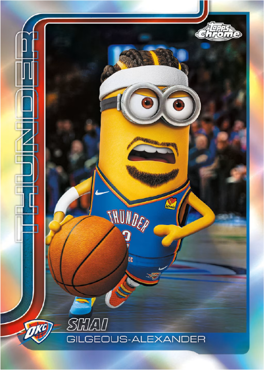 2025-26 Topps Chrome Update Basketball Breakers Delight Box