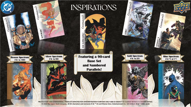 2025 Upper Deck DC Inspirations Hobby Box