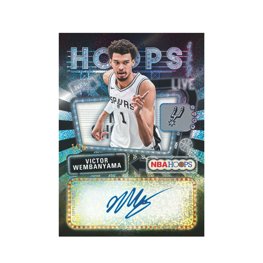 2025-26 Topps Hoops Jumbo Hobby Basketball Trading Cards
