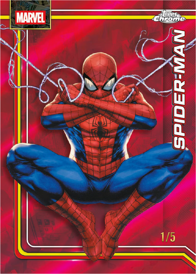 2026 Topps Chrome Sapphire Marvel Hobby Box