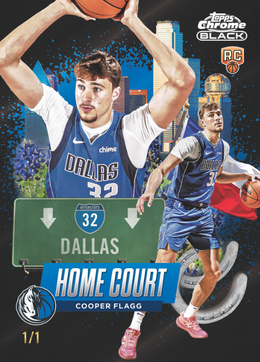 2025-26 Topps Chrome Black Basketball Hobby Box