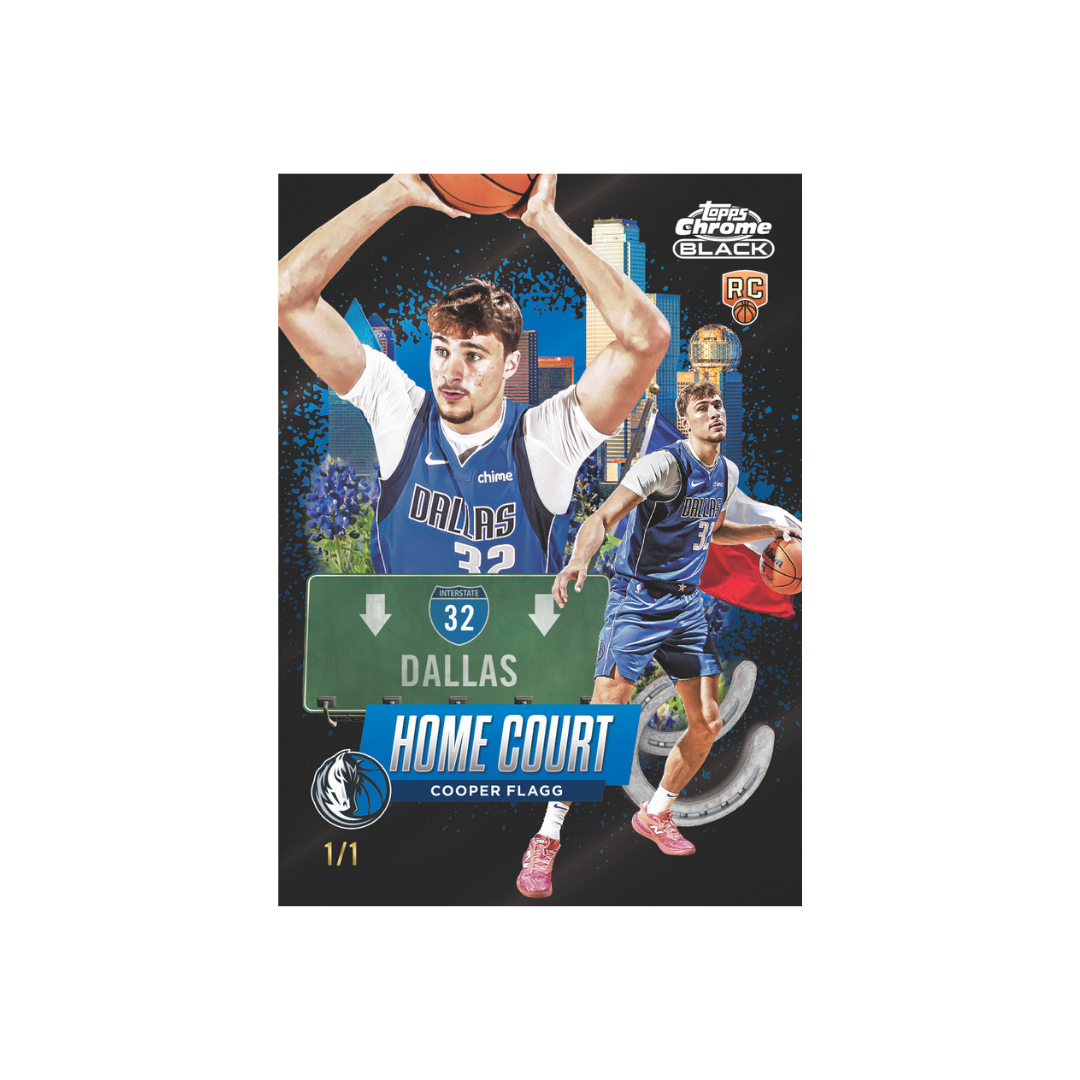2025-26 Topps Chrome Black Basketball Hobby Box