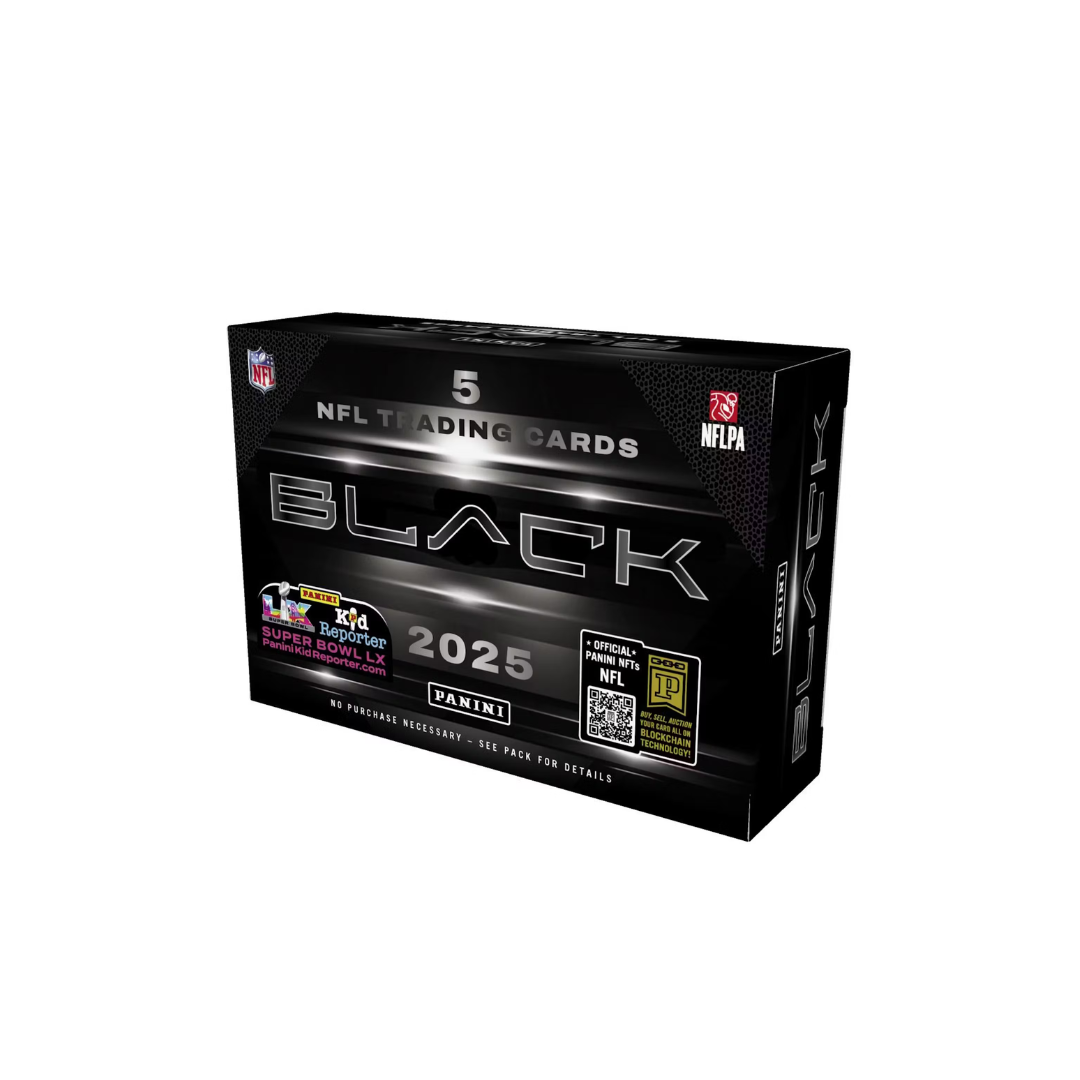 BREAK#303 SUNDAY 2025 Panini Black Football Hobby Pick Your Team (BSLT) RIP ON FILL