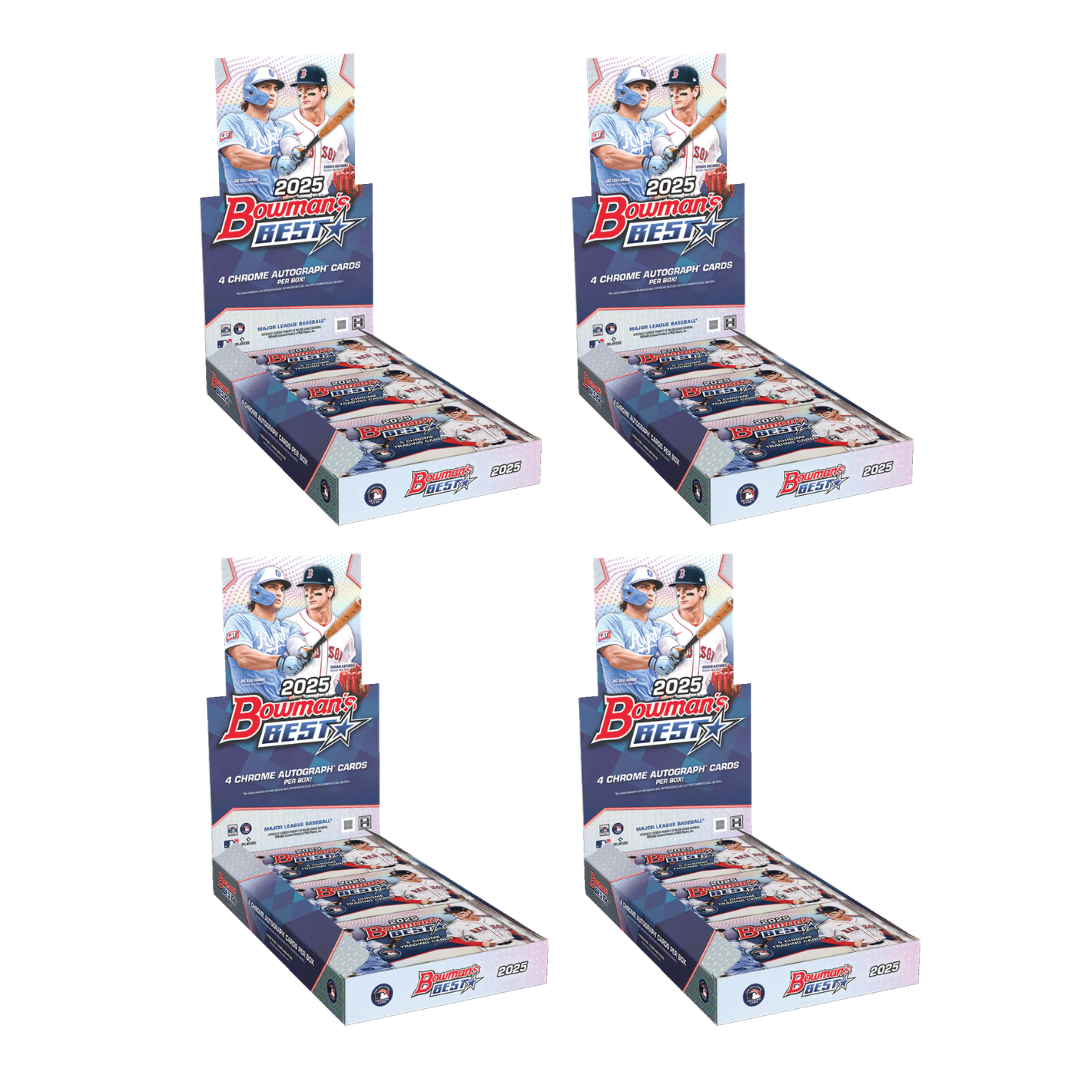 #MLB303 | WEDNESDAY | 12PM EST OR ON FILL | PYT | 2025 BOWMAN'S BEST BASEBALL HOBBY HALF CASE (4 Boxes)