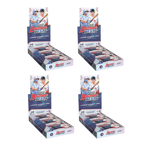 #MLB303 | WEDNESDAY | 12PM EST OR ON FILL | PYT | 2025 BOWMAN'S BEST BASEBALL HOBBY HALF CASE (4 Boxes)