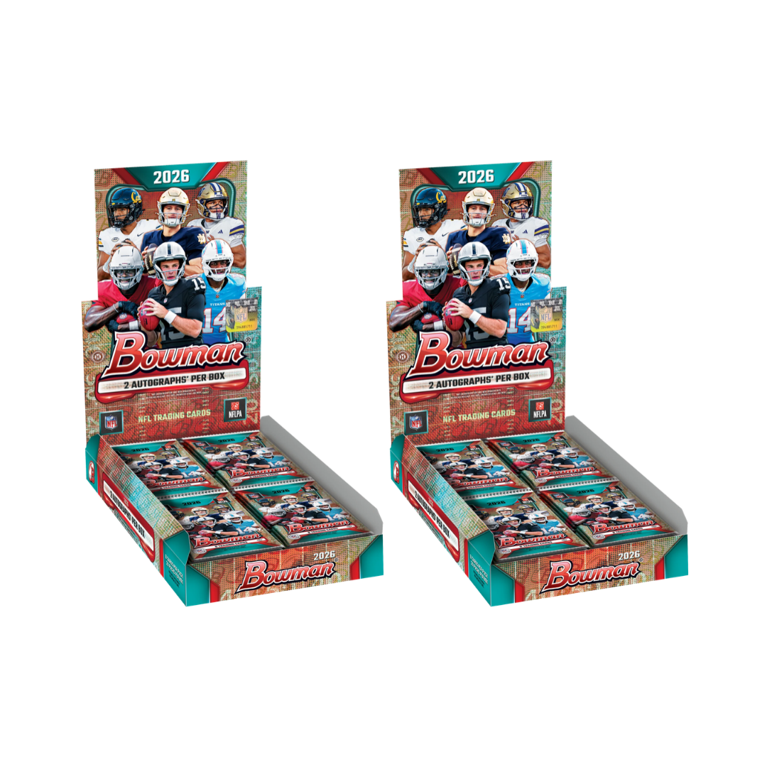 BREAK#303 2026 Bowman Football Hobby (x2) Team Break 10/17/26 10:00 AM EST