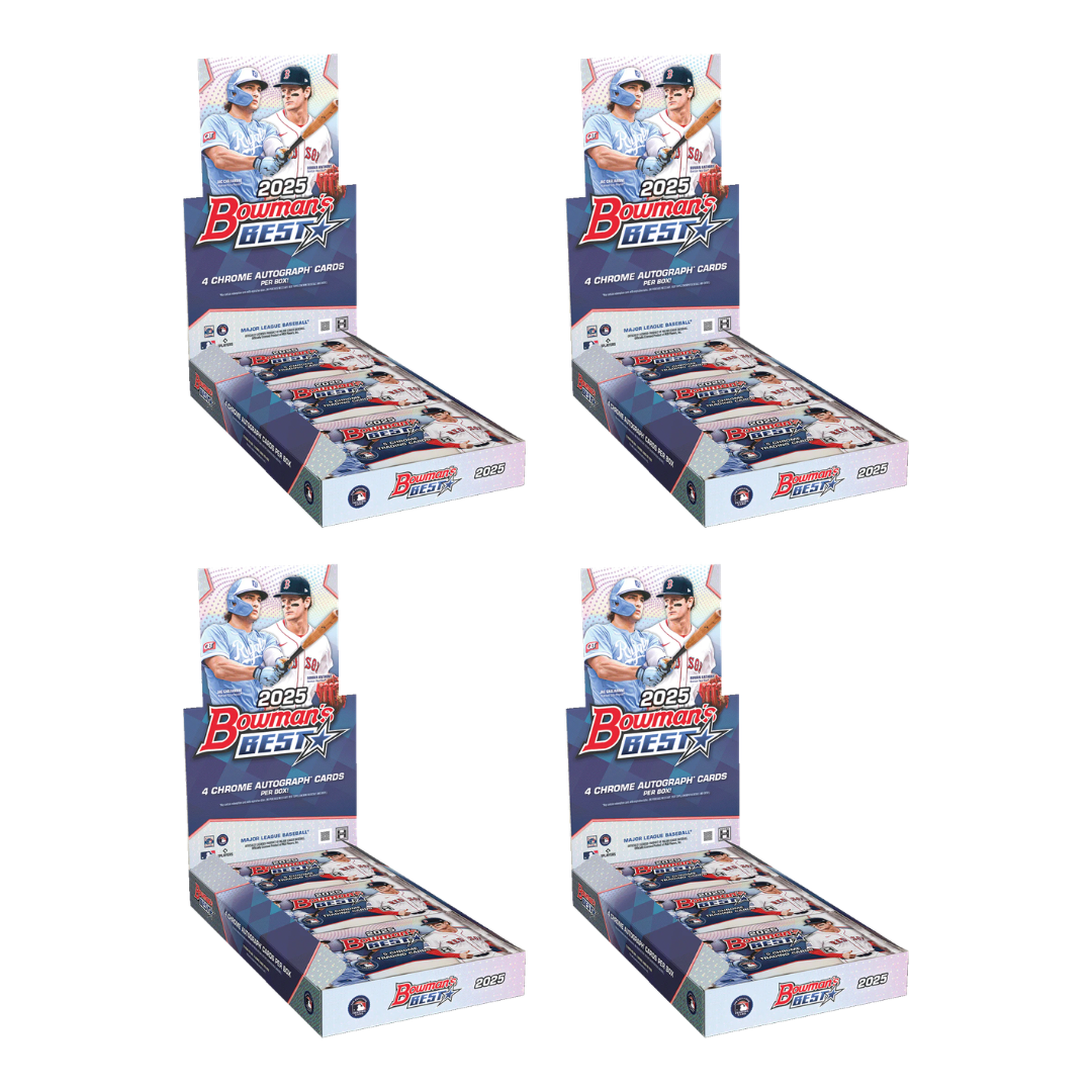 #MLB312 | PYT | 2025 BOWMAN'S BEST BASEBALL HOBBY HALF CASE (4 Boxes)