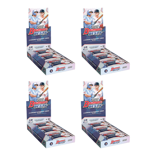 #MLB312 | PYT | 2025 BOWMAN'S BEST BASEBALL HOBBY HALF CASE (4 Boxes)