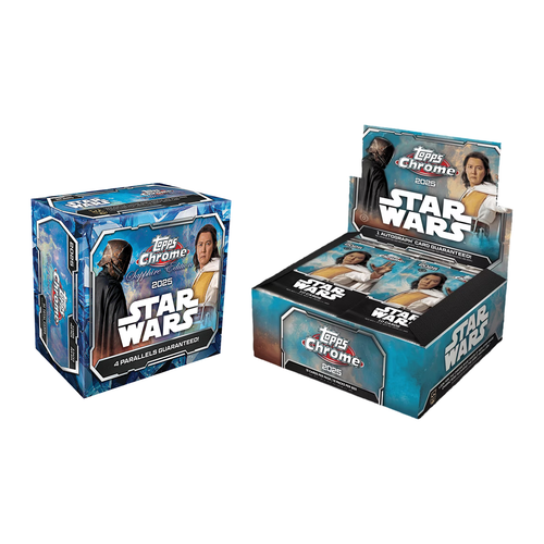 BREAK#318 SUNDAY 2025 Topps Star Wars Chrome Hobby + Topps Star Wars Chrome Sapphire Edition Hobby Pick Your Team (MD) RIP ON FILL