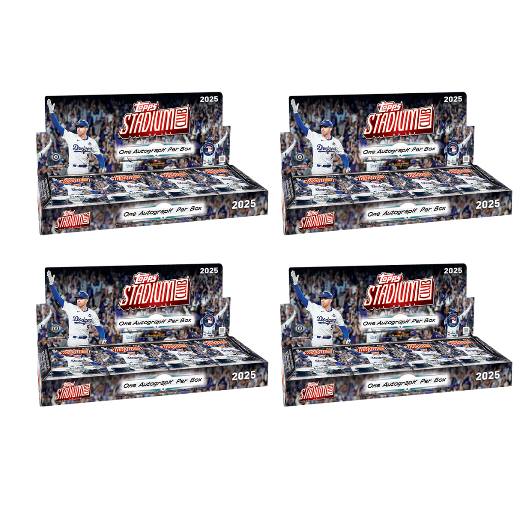 BREAK#335 SUNDAY  2025 Topps Stadium Club Baseball Hobby (x4) Pick Your Team (MD) 03/01/26 07:30 AM EST or RIP ON FILL