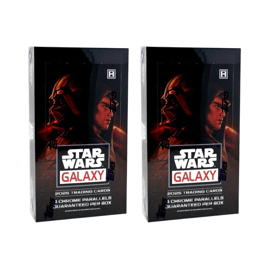 BREAK#340 WEDNESDAY 2025 Topps Star Wars Galaxy Hobby (x2) Pick Your Team (MD) RIP ON FILL