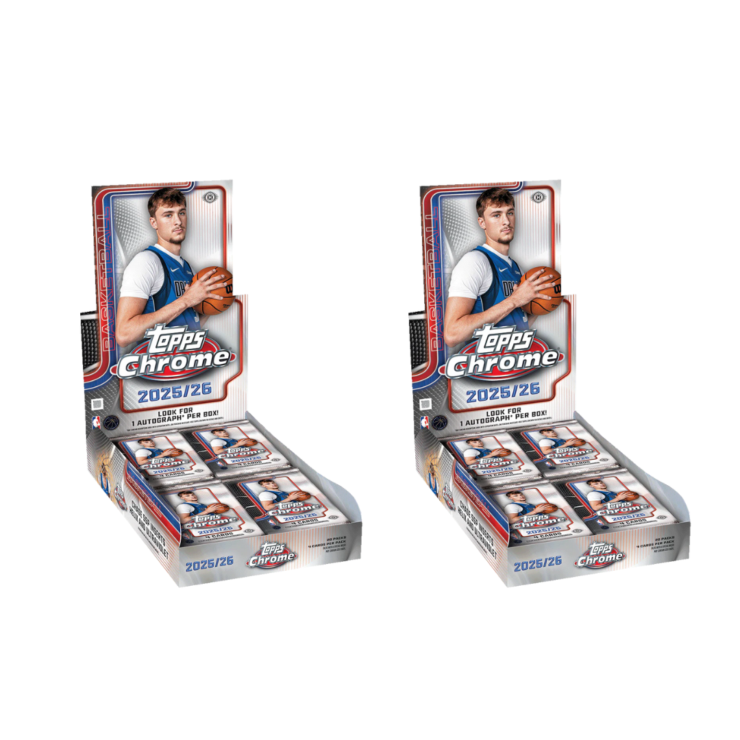 BREAK#343 THURSDAY 2025-26 Topps Chrome Basketball Hobby (x2) Pick Your Team (BS) RIP ON FILL