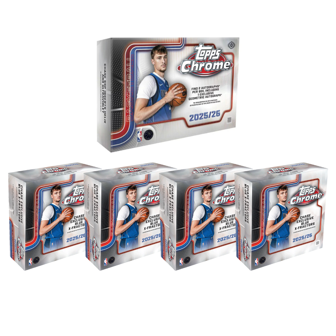 BREAK#345 THURSDAY 2025-26 Topps Chrome Breaker's Delight Hobby + Topps Chrome Basketball Mega (x4) Pick Your Team (BS) RIP ON FILL