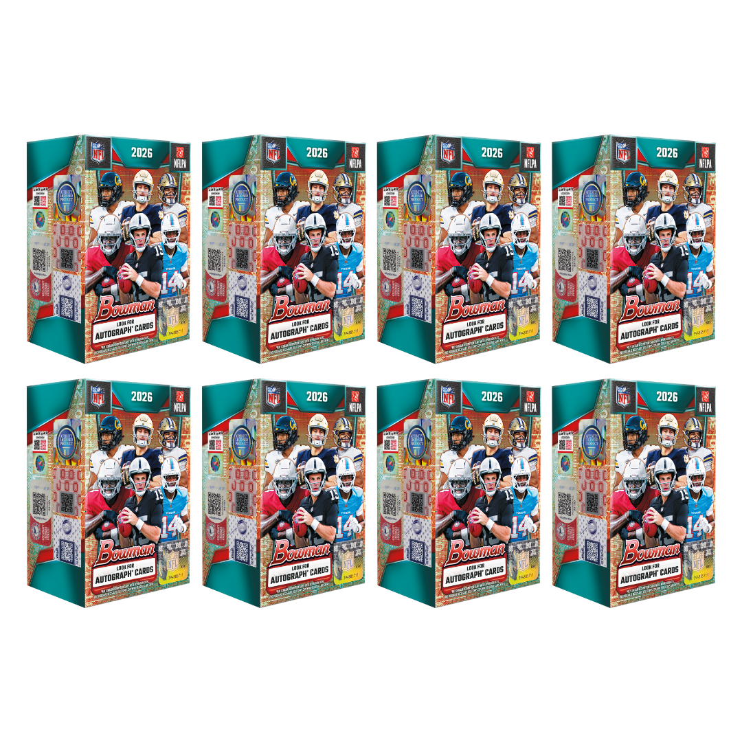 BREAK#348 2026 Bowman Football Blasters (x8) Team Break 10/25/26 10:30 AM EST