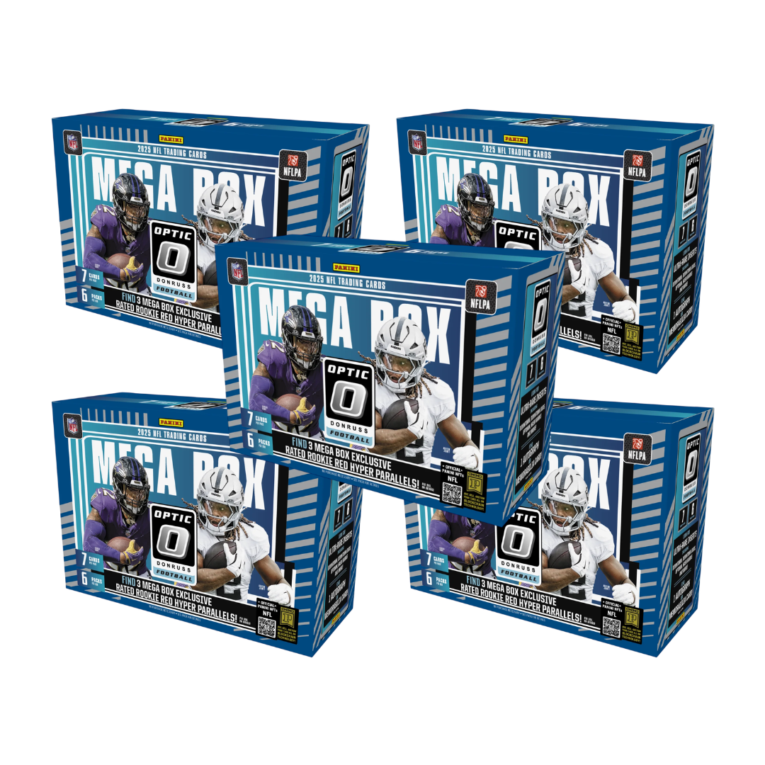 BREAK#349 2025 Donruss Optic Football Mega (x5) Team Break 10/25/26 11:30 AM EST
