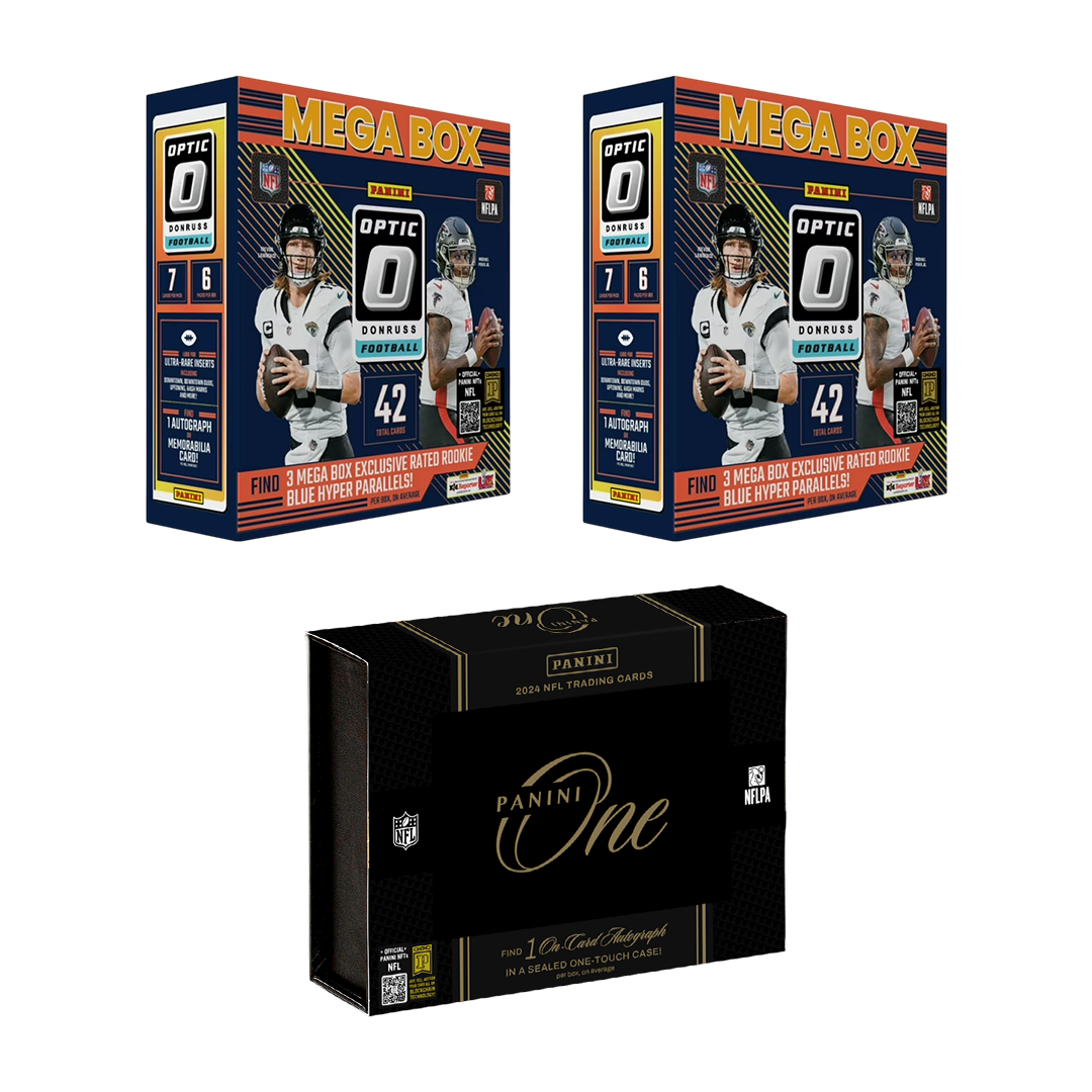 BREAK#737 WEDNESDAY 2024 Panini One Football Hobby + Panini Donruss Optic Football Mega (x2) Pick Your Team (ACFO) RIP ON FILL