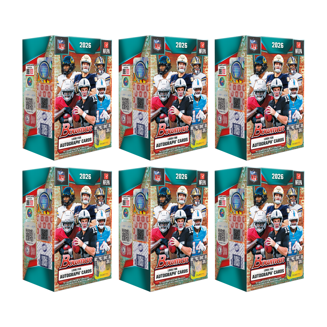 BREAK#358 2026 Bowman Football Blasters (x6) Team Break 10/26/26 02:30 PM EST