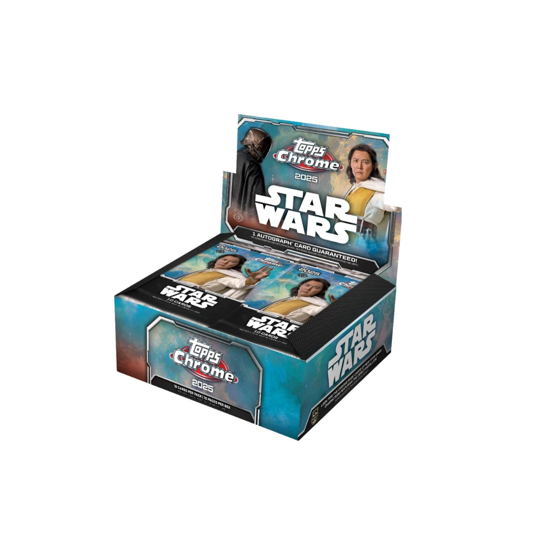 BREAK#356 TUESDAY 2025 Topps Star Wars Chrome Hobby Pick Your Team (MD) RIP ON FILL