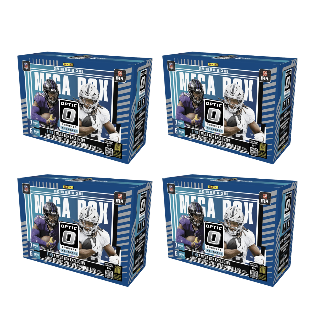 BREAK#366 2025 Donruss Optic Football Hobby Mega (x4) Team Break 10/29/26 08:00 AM EST
