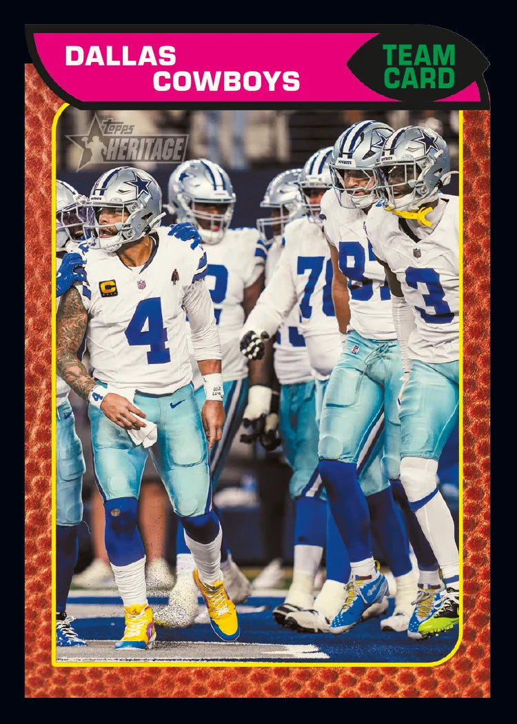 2026 Topps Heritage Football Hobby Box