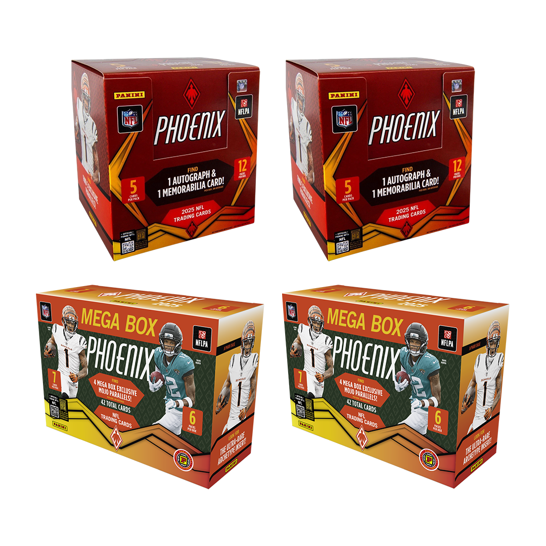 BREAK#385 MONDAY  2025 Panini Phoenix Football International Mega (x2) + Panini Phoenix Football Preferred Hobby (x2) Pick Your Team (SM) 03/09/26 06:00 PM EST or RIP ON FILL