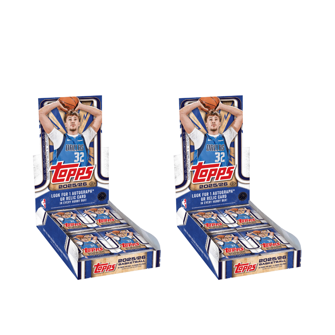 BREAK#398 FRIDAY 2025-26 Topps Basketball Hobby Box (x2) Pick Your Team (SMLW)RIP ON FILL