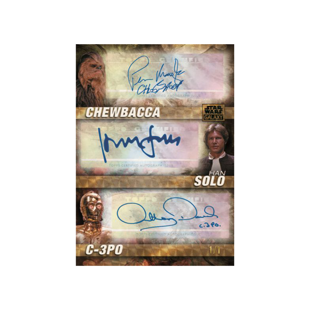 2026 Topps Chrome Star Wars Galaxy Hobby Box