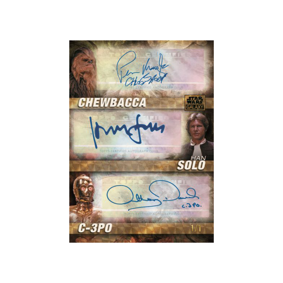 2026 Topps Chrome Star Wars Galaxy Hobby Box