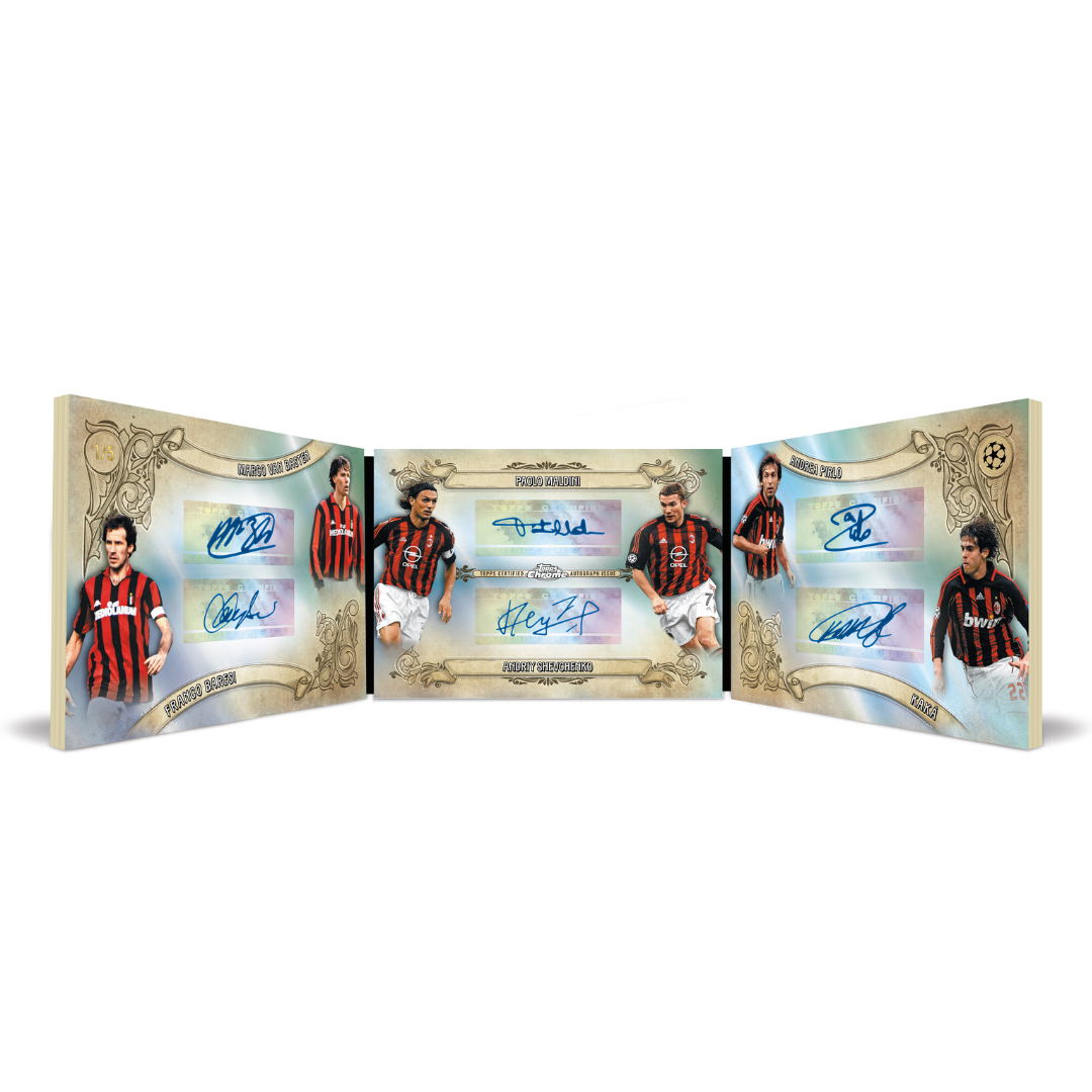 2025-26 Topps Chrome UEFA Champions League Jumbo Hobby Trading Cards