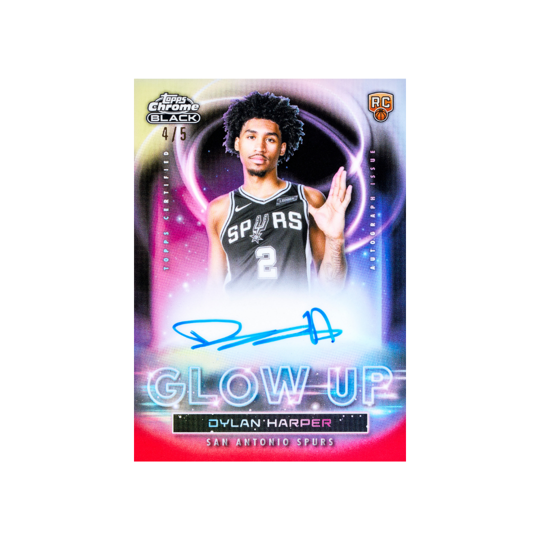 2025-26 Topps Chrome Black Basketball Hobby Box