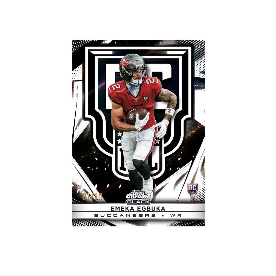 2025 Topps Chrome Black Football Hobby Box