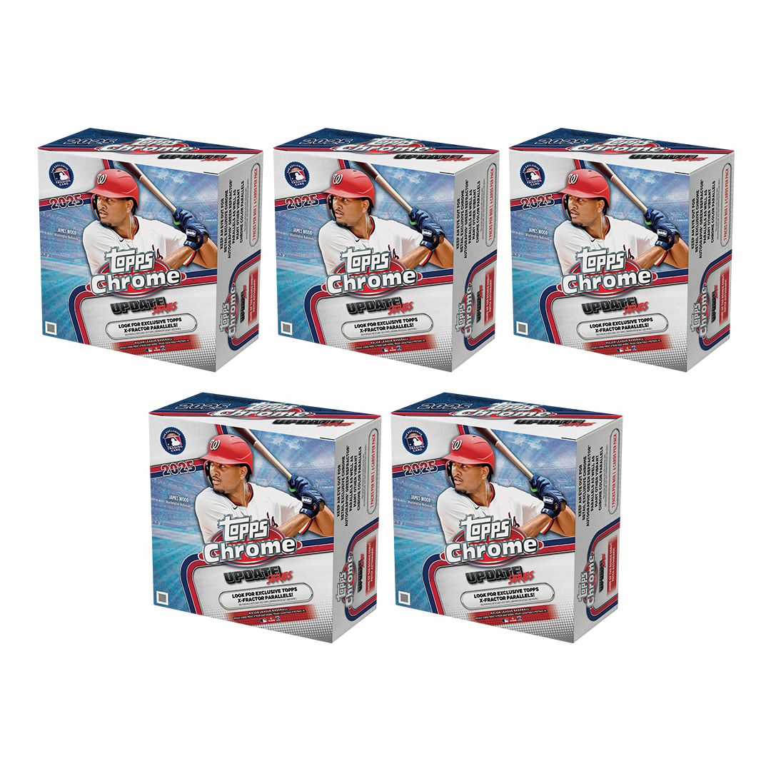 BREAK#415 MONDAY 12/22/25 02:00 PM EST or RIP ON FILL 2025 Topps Chrome Update Baseball Mega (x5) Pick Your Team (SM)