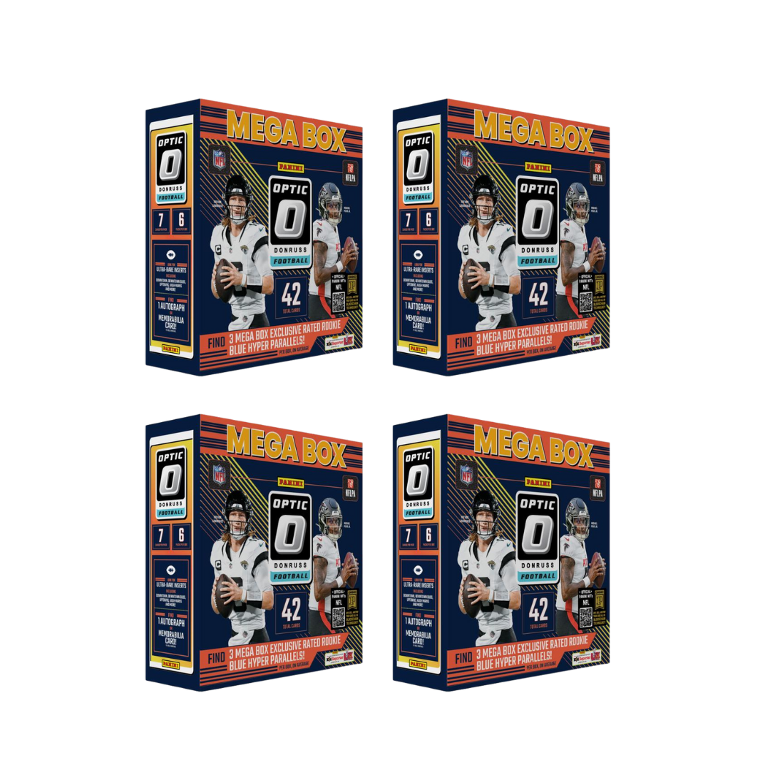 BREAK#241 THURSDAY 2024 Panini Donruss Optic Football Mega (x4) Pick Your Team (BSLW) RIP ON FILL