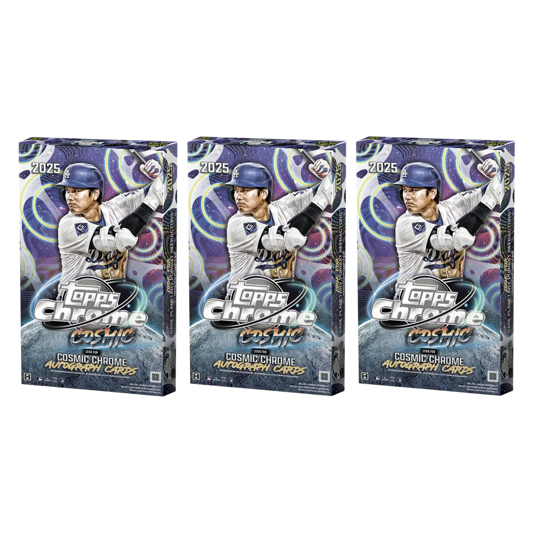 BREAK#455 WEDNESDAY 12/25/25 05:00 PM EST or RIP ON FILL 2025 Topps Chrome Cosmic Baseball Hobby (x3) Pick Your Team (BPFO)