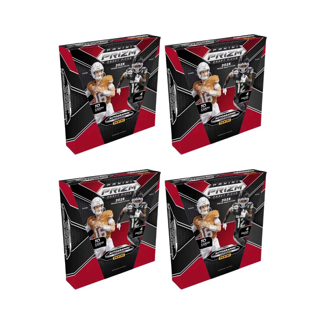 BREAK#489 FRIDAY 12/26/25 03:00 PM EST or RIP ON FILL 2025 Panini Prizm Draft Picks Football Hobby (x4) Pick Your Team (MD)