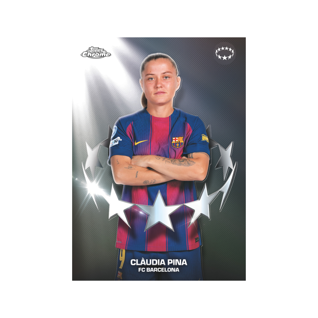 2025-26 Topps Chrome UEFA Women's Champions League Hobby Trading Cards