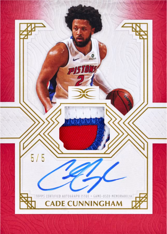 2025-26 Topps Definitive Basketball Hobby