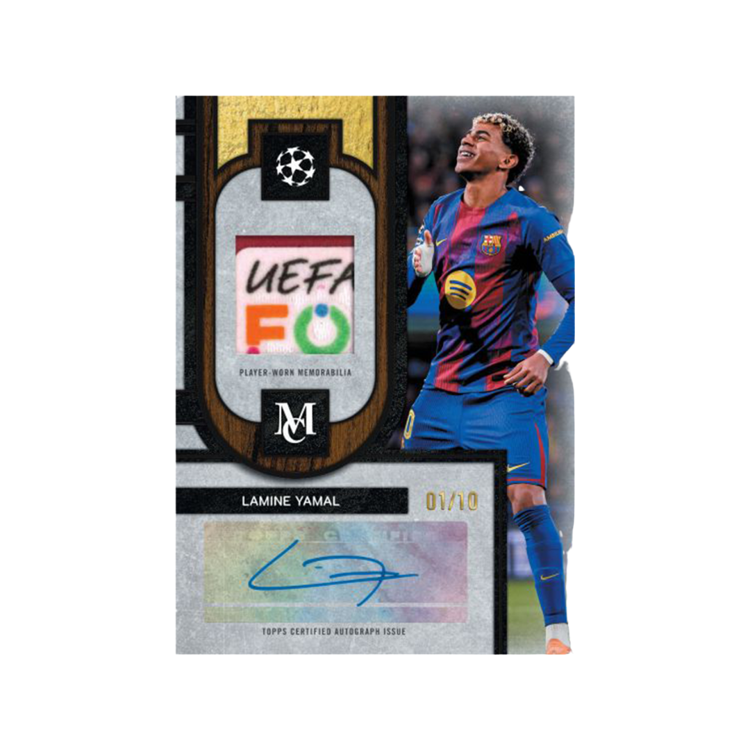 2025-26 Topps UEFA Champions League Museum Hobby Box