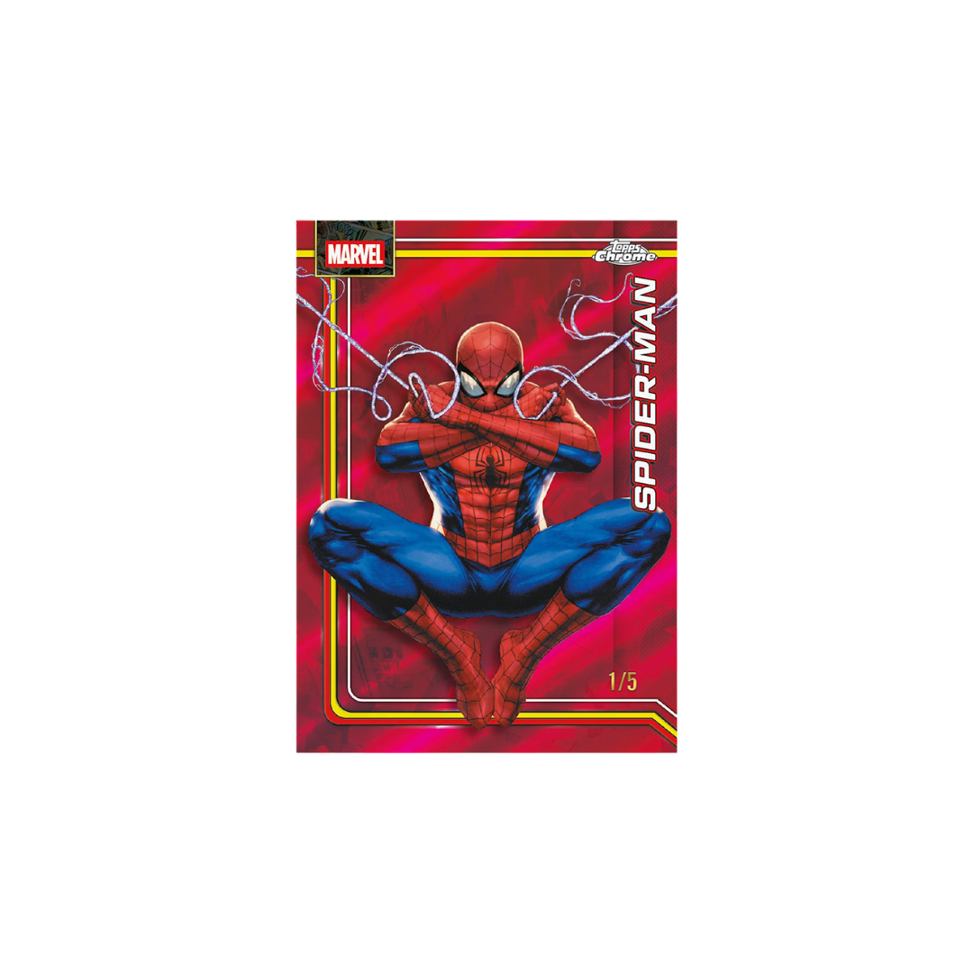 2026 Topps Chrome Sapphire Marvel Hobby Box