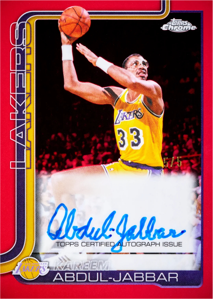 2025-26 Topps Chrome Update Basketball Mega Box