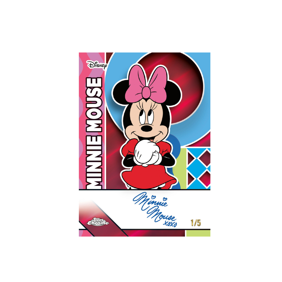 2026 Topps Chrome Disney Mega Trading Cards