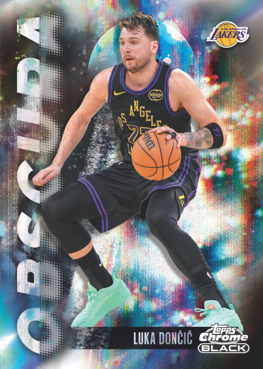 2025-26 Topps Chrome Black Basketball Hobby Box