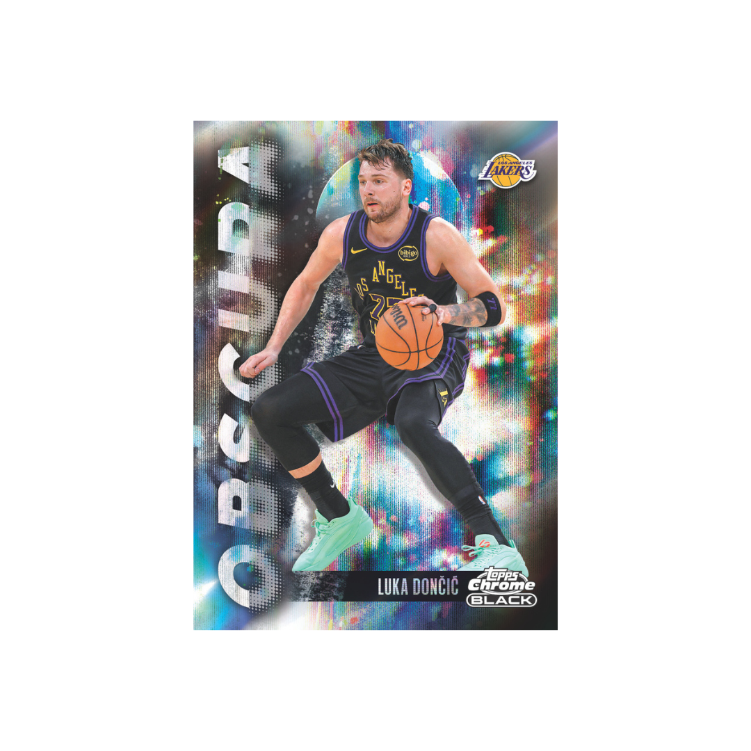 2025-26 Topps Chrome Black Basketball Hobby Box