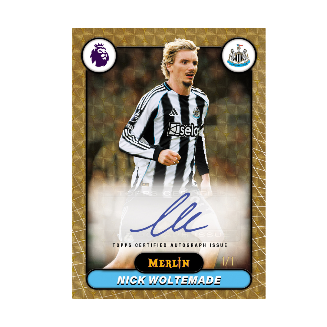 2025-26 Topps Merlin UCC Soccer Hobby Trading Cards